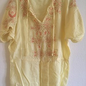 ANTHROPOLOGIE Summer Blouse